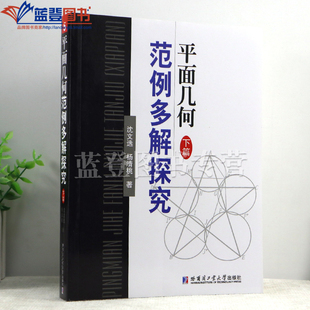 平面几何范例多解探究下篇沈文选杨清桃著平面几何学数学类初高中数学复习资料平面解析几何平面几何的知识与问题哈尔滨工业大学