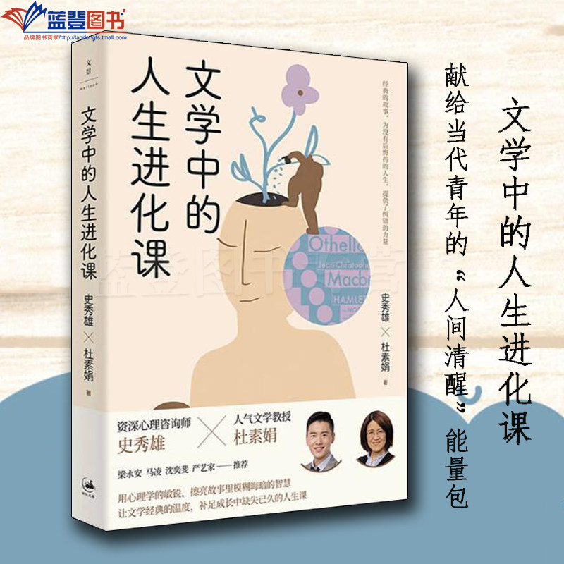 正版图书文学中的人生进化课上海人民出版社史秀雄杜素娟心灵疗愈心理学理论心理学入门色彩心理学积极心理学社会心理学人格心理学