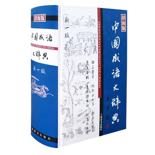 正版包邮新版中国成语大辞典辞海版 成语词典中小学生适用汉语词典 王涛 汉语工具书大系语言文字词典小学教辅 上海辞书出版社