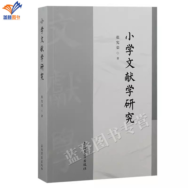 正版包邮小学文献学研究张宪荣著