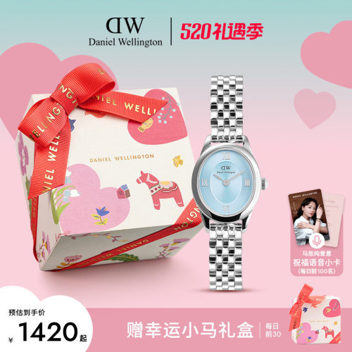 DW椭圆彩盘腕表时尚小表盘