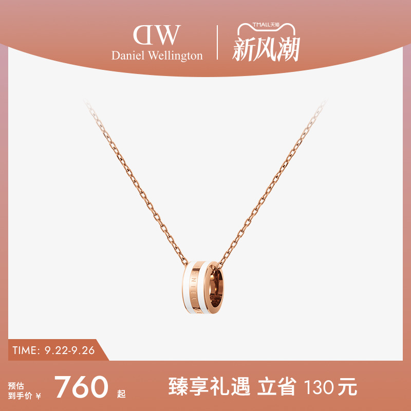 DW双色女款项链高级感轻奢小众