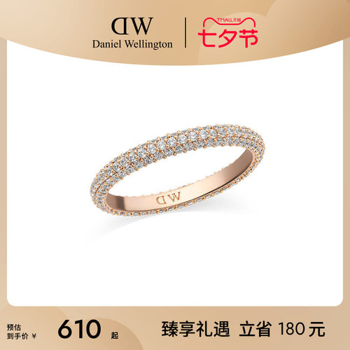 DW星耀锆石戒指轻奢闪耀灵动