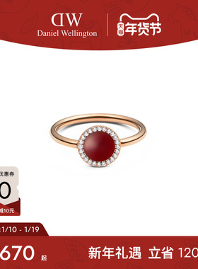 DW戒指女款天然彩色宝石戒指