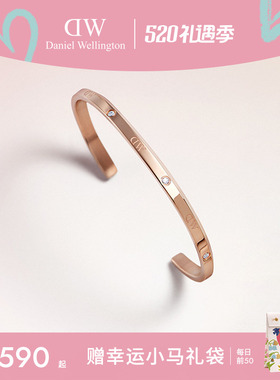 DW手镯情侣款 CLASSIC系列星辰手镯玫瑰金色手镯高级感小众礼物