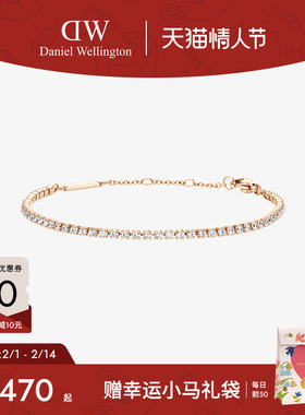 【徐如蓝同款】DW手链女 CLASSIC系列星光网球手链轻奢小众精致