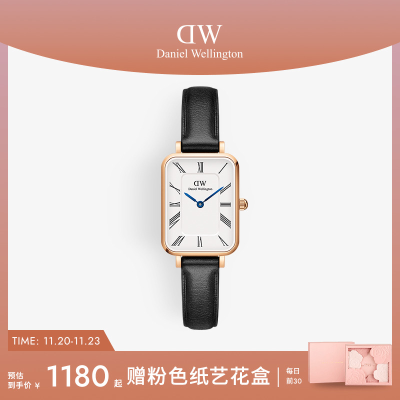 DWQUADRO小蓝针腕表女士