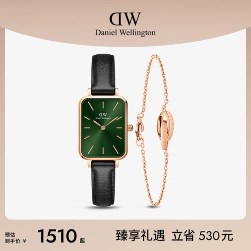 dw手表复古小方表女表石英机芯