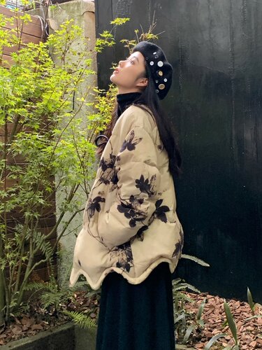 新中式不规则小众设计感短款羽绒服女冬季2025新款加厚白鸭绒外套