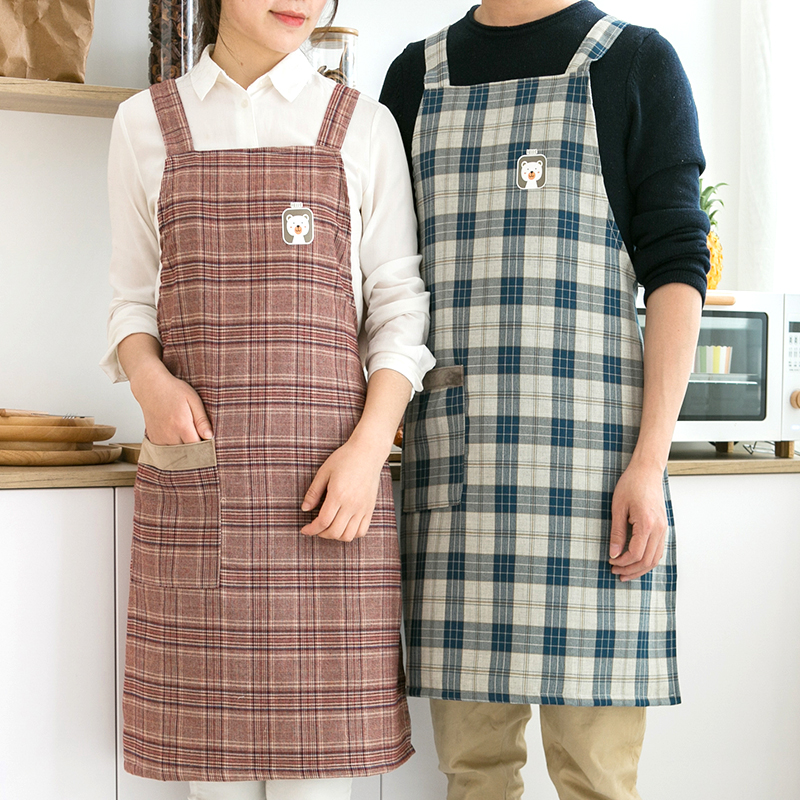 大人工作可爱高档网红同款围裙