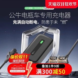 公牛电动车电瓶充电器防过充60v72v铅酸电池雅迪爱玛台铃欧派通用