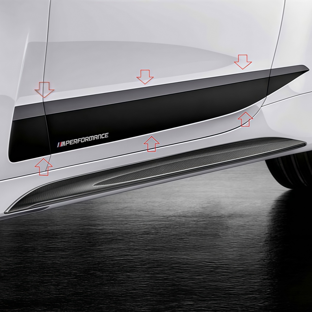 宝马BMW4系双门4门车贴拉花贴纸