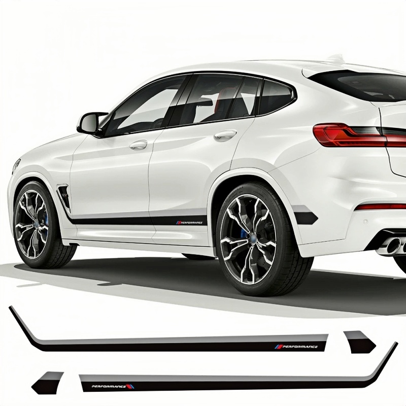 宝马BMWX3镀箔贴纸拉花装饰贴