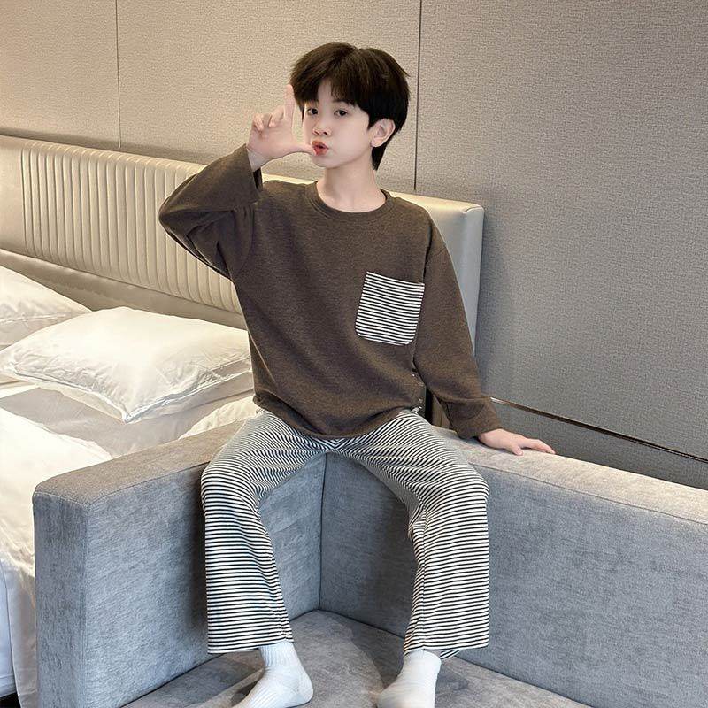 男儿童睡衣秋冬季套头男童德绒家居服套装宽松秋裤中大童保暖睡衣,童装/婴儿装/亲子装,家居服套装,淘宝优惠券,粉丝福利购,淘宝优惠卷