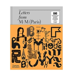 进口艺术平面设计字体图案 M设计工作室 英文原版 T&H Paris from Letters 巴黎 法国M 预售