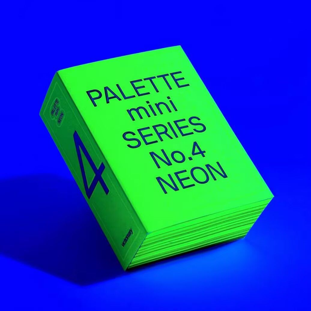 英文原版 Palette Mini Series 04 Neon 调色板迷你系列04霓虹 创意色彩设计项目集色调平面设计书籍