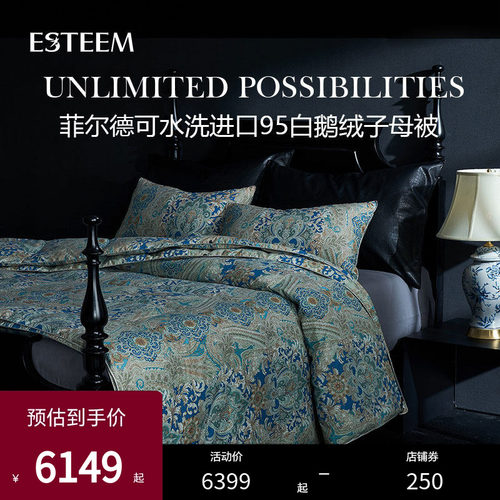 ESTEEM可水洗鹅绒被多季节可用