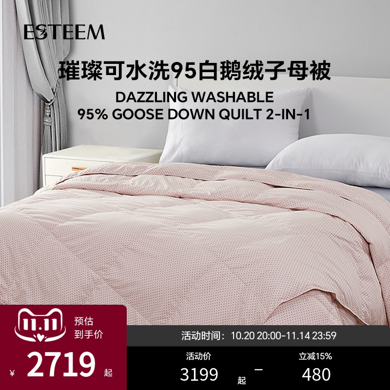 ESTEEM/宜庭可水洗夏被