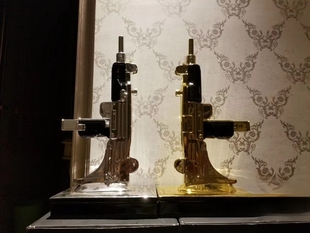 NEIGHBORHOOD机关枪金色银色香炉香薰座香插家用立式创业摆件仿古