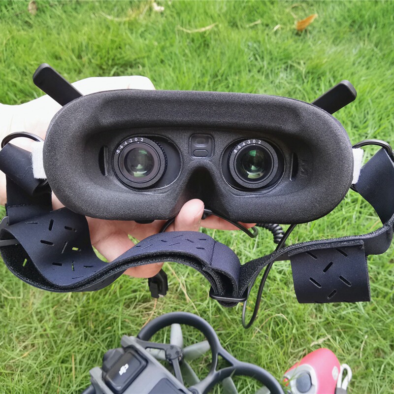 AVATA DJI 고글에 적합 피부 친화적이고 통기성이 있으며 부드럽고 편안한 2시간 여행용 안경 마스크 면 패드