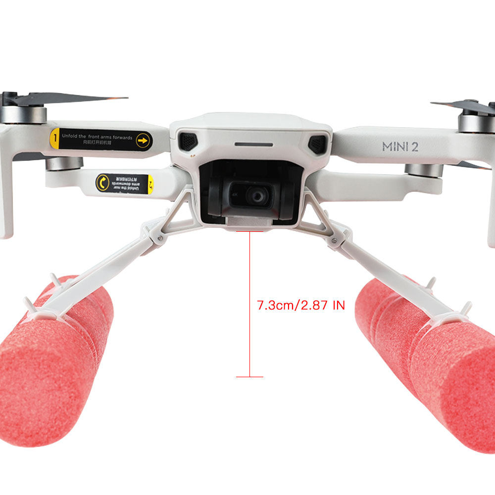 DJI MAVIC MINI 2|SE 드론 워터 플로트 플로트 로드 폰툰 높이 조절 피트에 적합