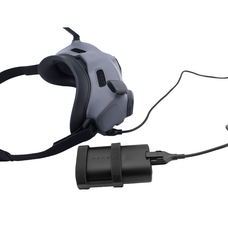 DJI AVATA 비행 안경에 적합 고글 2 배터리 벨트 클립 백 클립 보호 상자 후크 벨트 쉘