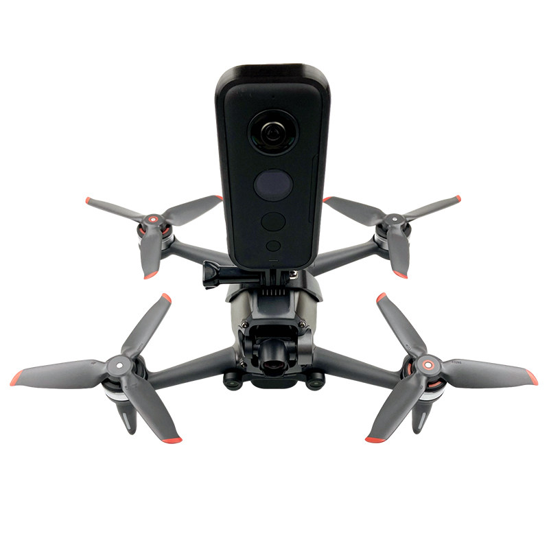 DJI DJI FPV 횡단 기계에 적합 파노라마 카메라 브래킷 GOPRO 스포츠 카메라 고정 클립 확장 액세서리