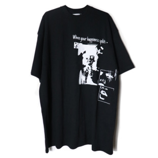 【sharkcolor】1of1 Remake短袖定制戏剧抽象人物线条印花宽松T桖