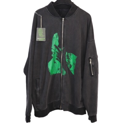 【sharkcolor】remake秋冬oversize开衫卫衣男女做旧水洗宽松外套