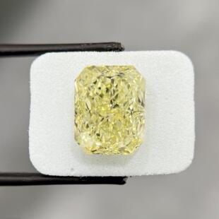 中彩黄钻 yellow 雷迪恩 长雷 可定制 先恩尼10ct fancy