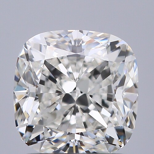 1.52ct H VVS2 1.5克拉垫形切工gia天然钻可定制 非igi培育钻石