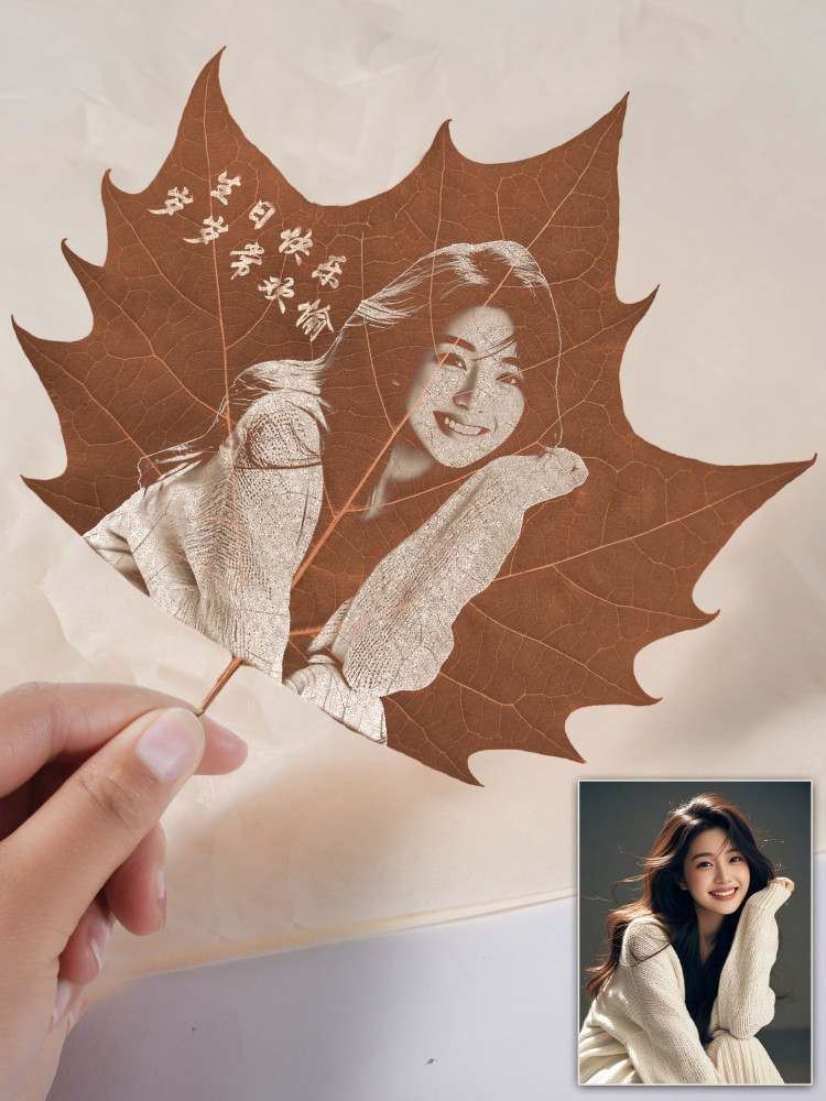 七夕创意礼物树叶雕刻照片树叶画相框叶雕叶子送女友生日创意礼盒,节庆用品/礼品,创意礼盒/礼品套组,淘宝优惠券,粉丝福利购,淘宝优惠卷