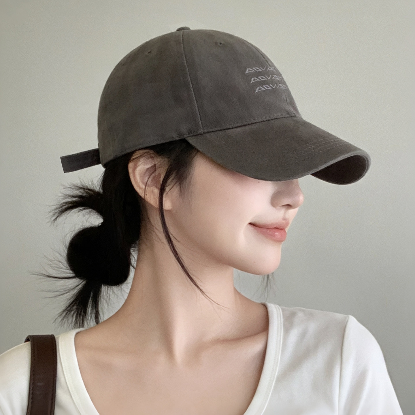 帽子女款2026新款加大加深鸭舌帽图片