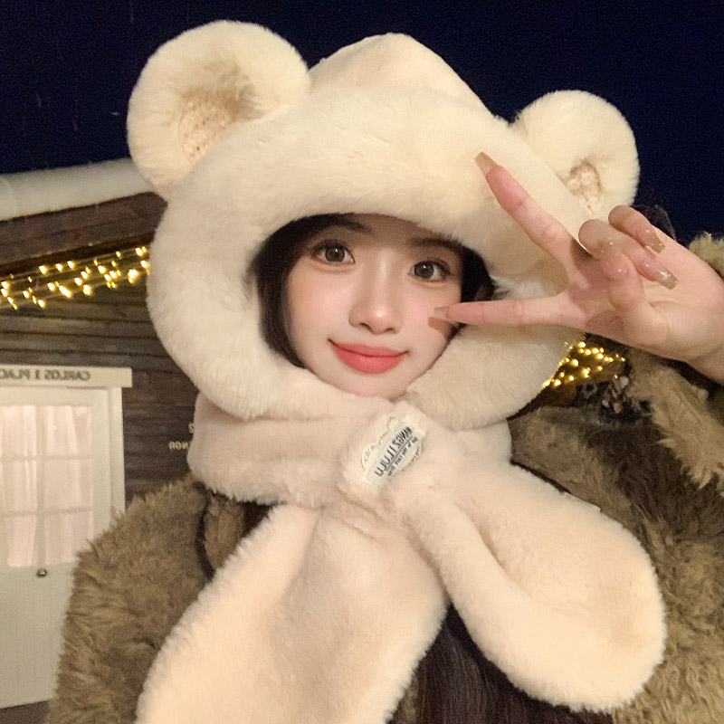 高级感拉满！小香风帽子围巾保暖