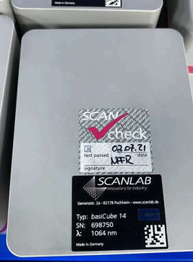 议价-德国SCANLAB振镜  原装进口BasiCube 14光斑