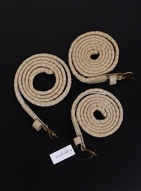 品牌订单~复古怀旧风~格雷系色皮带女头层牛皮新款编织腰带皮带女