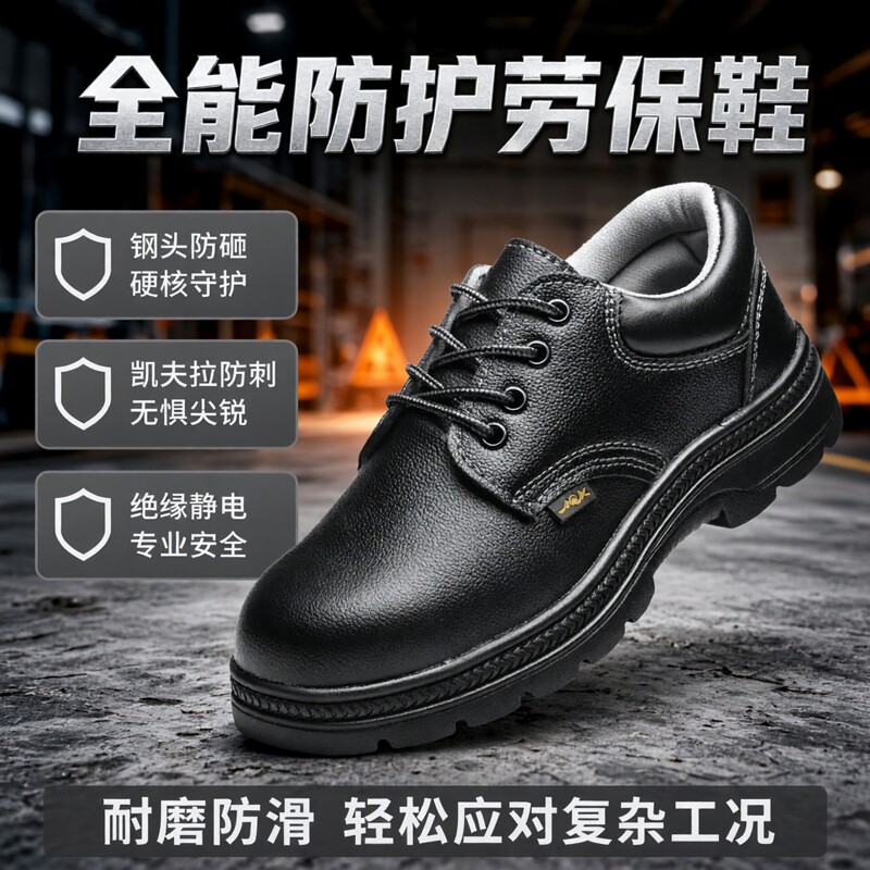 劳保鞋绝缘静电工作鞋防护鞋防砸防刺耐磨四季通用男女