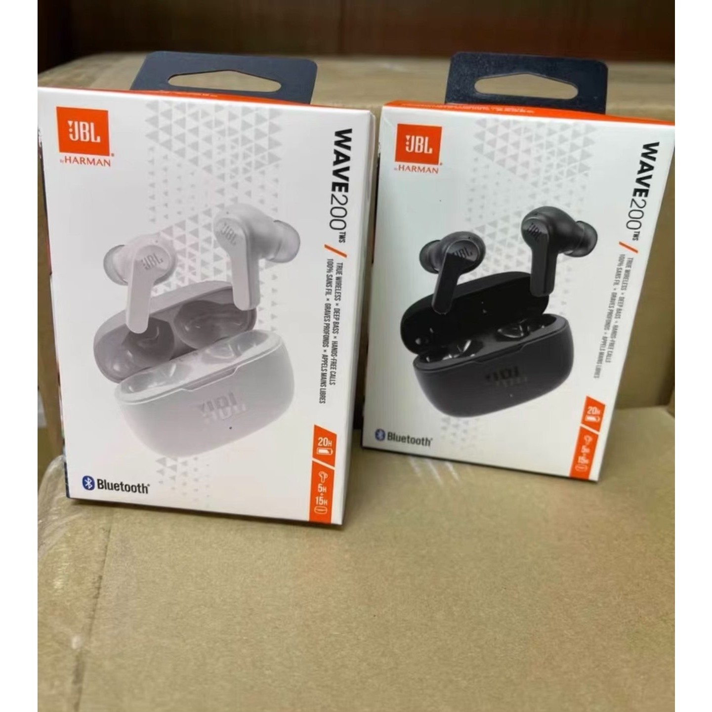 (议价)JBL W200TWS耳机真无线蓝牙入耳式超重低音音乐耳塞新询价