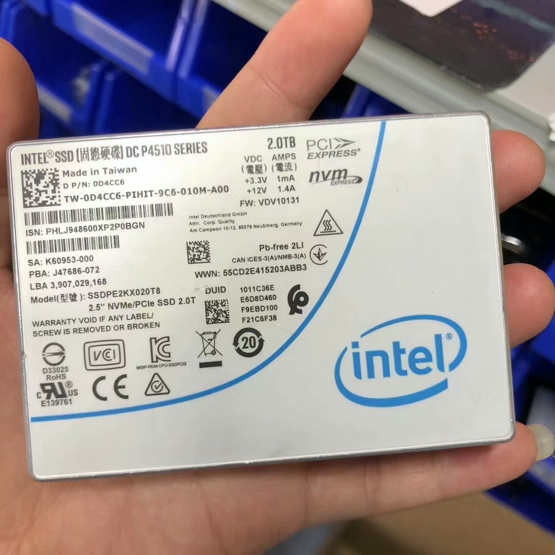 (议价)INTEL 英特尔P4510 2T U.2接口 2.5寸 T询价