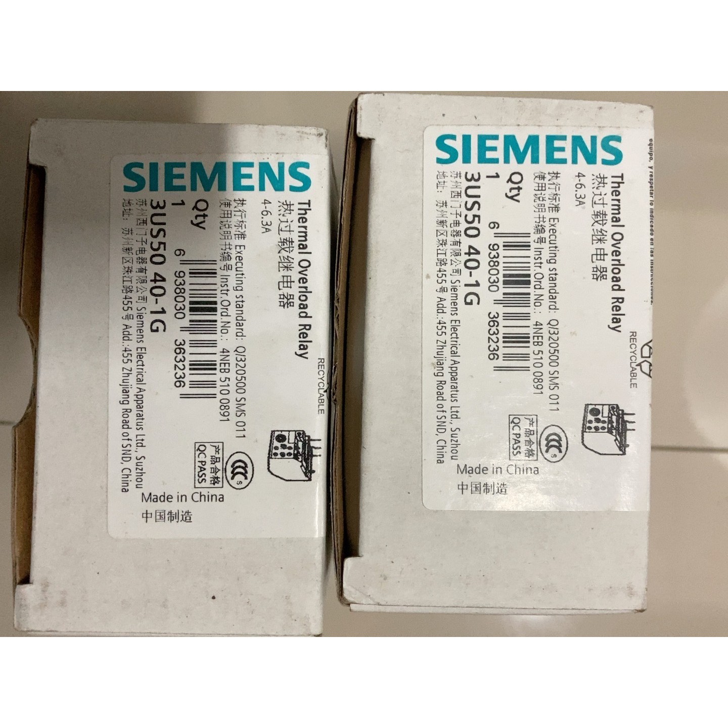 (议价)西门子3US50 40-1G热过载继电器/保护器有询价