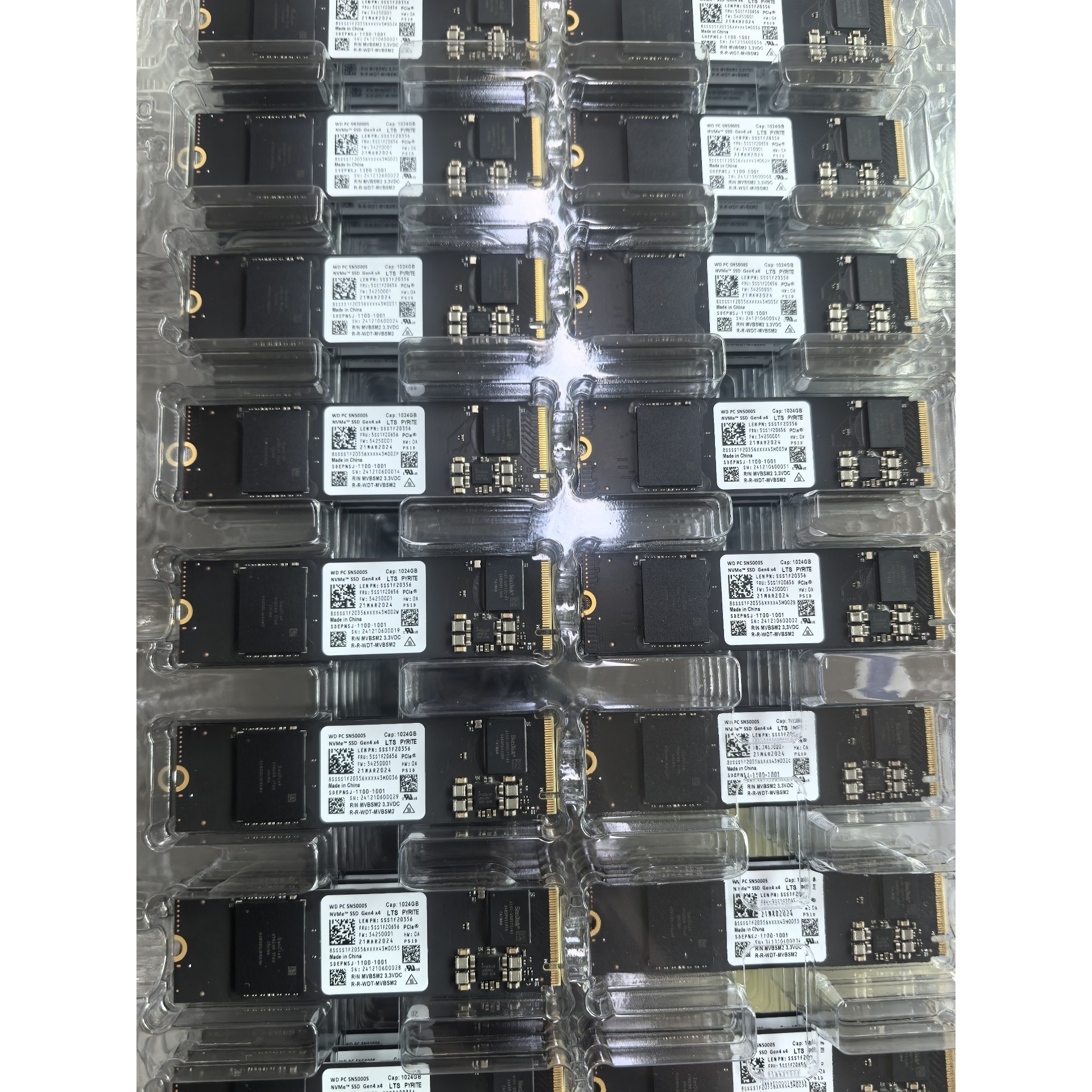 (议价)西部数据SN5000S 1T 2T M.2 PCIE4.0询价