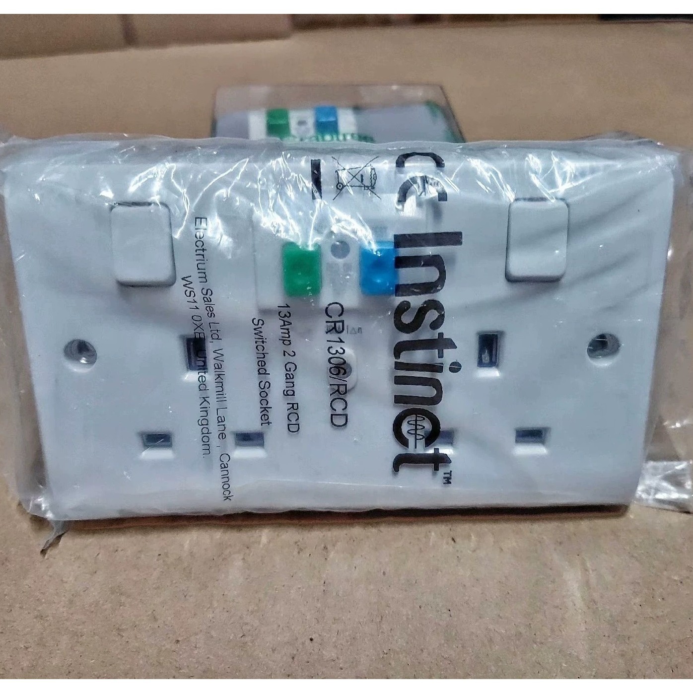 (议价)进口Crabtree英标13A漏保插座146型英标漏电保护插询价