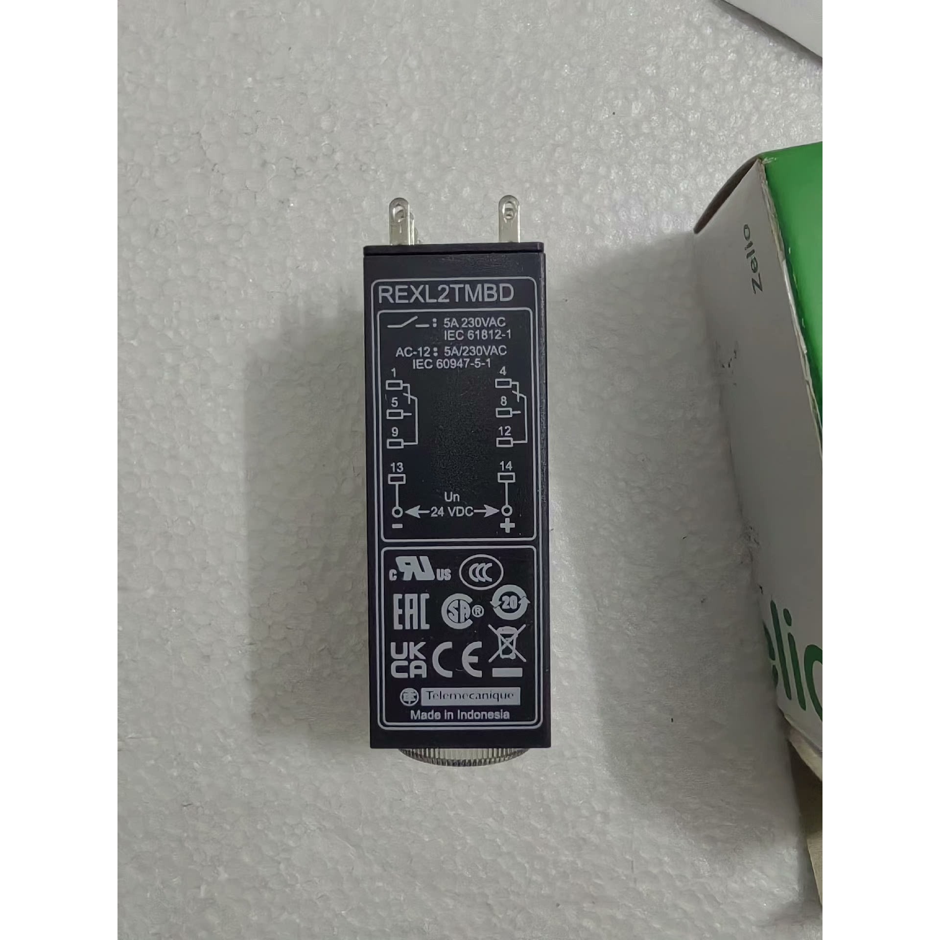 (议价)施耐德REXL2TMBD时间继电器电压DC24V 原产地印度询价