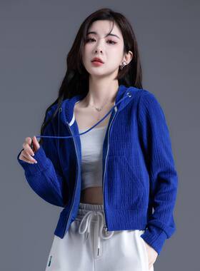 克莱因蓝外套女装韩版