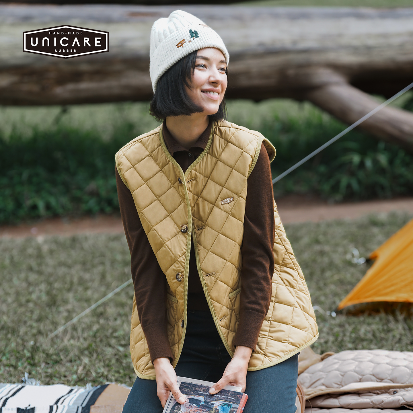 UNICARE秋冬御寒马甲潮 新雪丽高端保暖背心 防泼水马夹外套2025