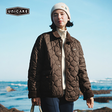 UNICARE男女秋冬时尚御寒外套潮3M新雪丽高端保暖棉服 防泼水2025