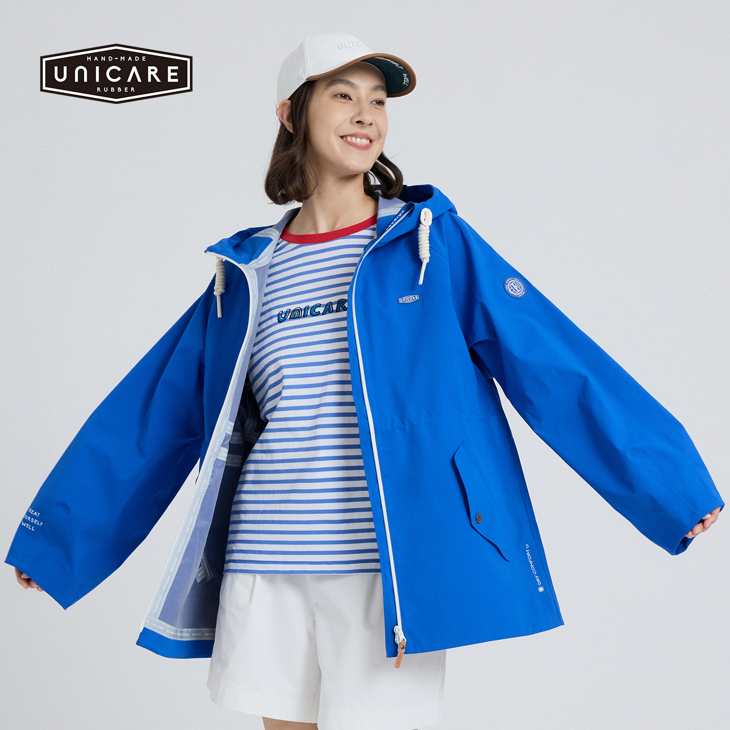 UNICARE钓鱼系列巡航女士冲锋衣外套2026新品