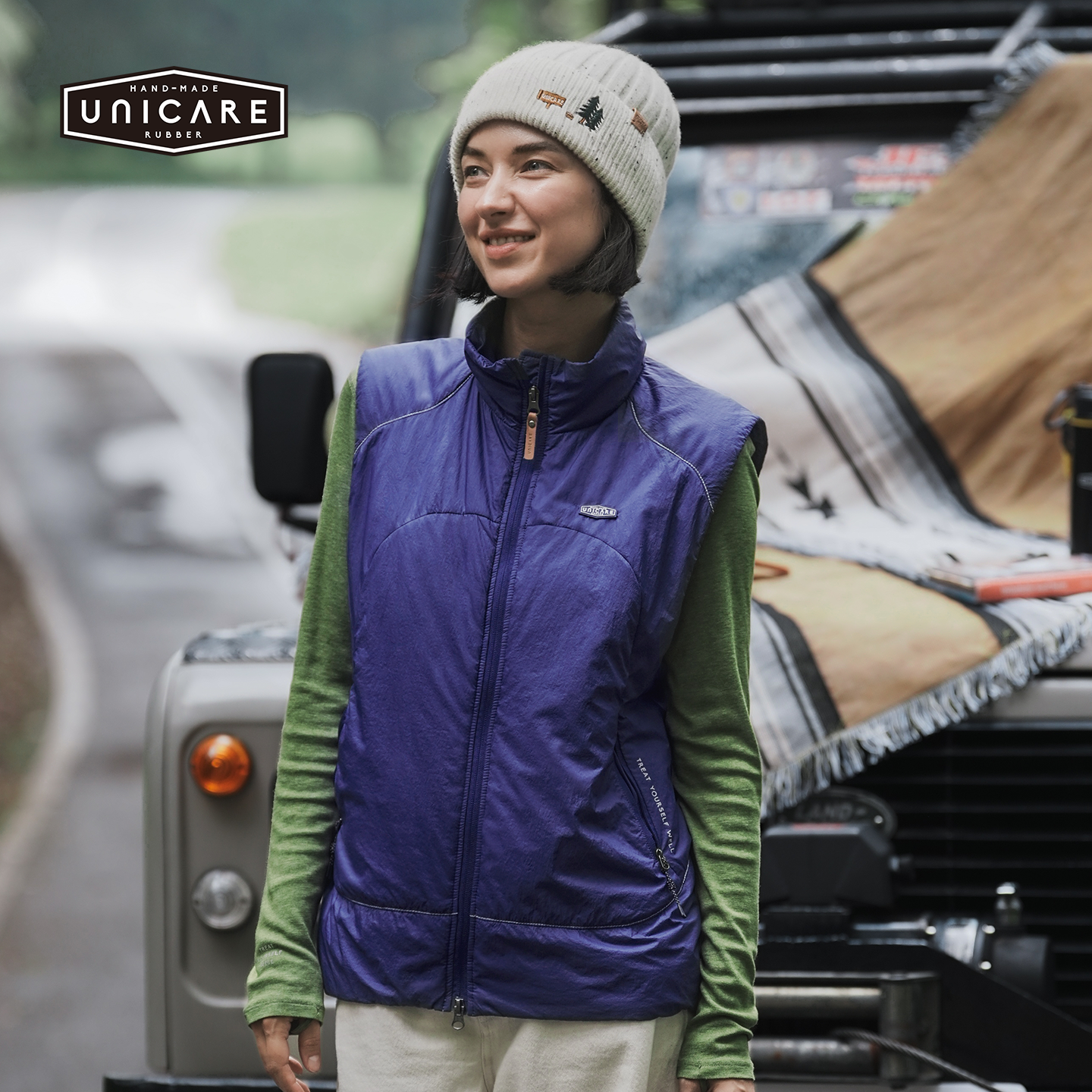 UNICARE秋冬御寒马甲潮 新雪丽高端保暖背心  防泼水马夹外套2025