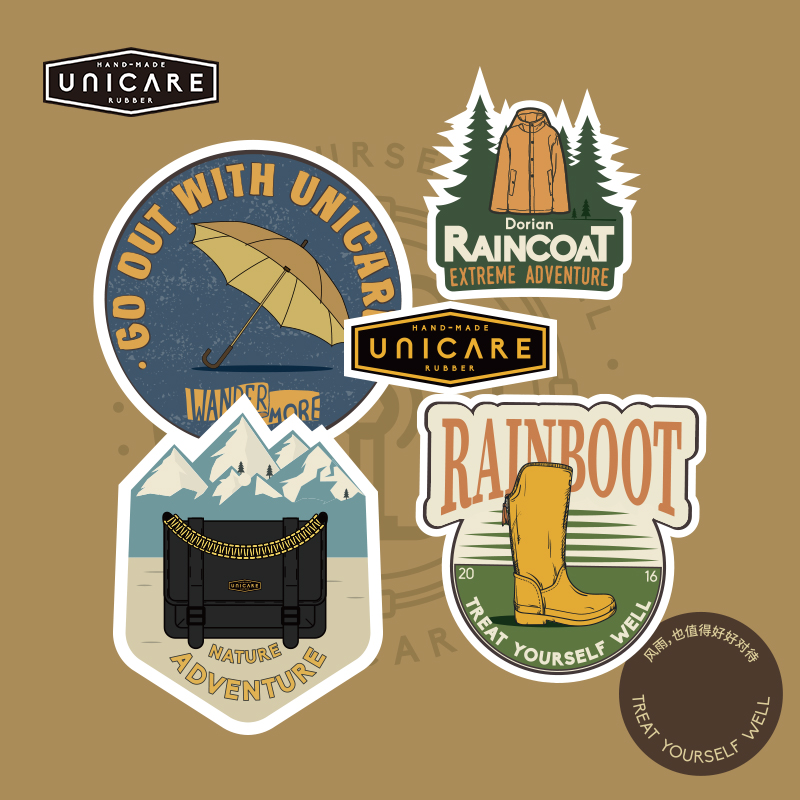 行李箱貼紙treatyourselfwell