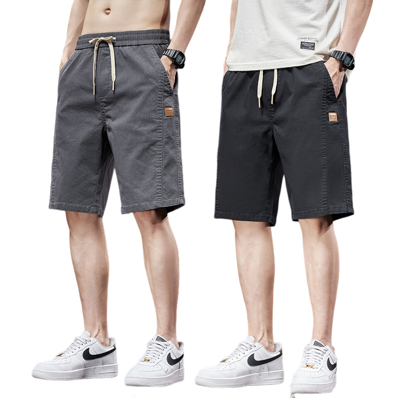 鹿致夏季男士休闲短裤